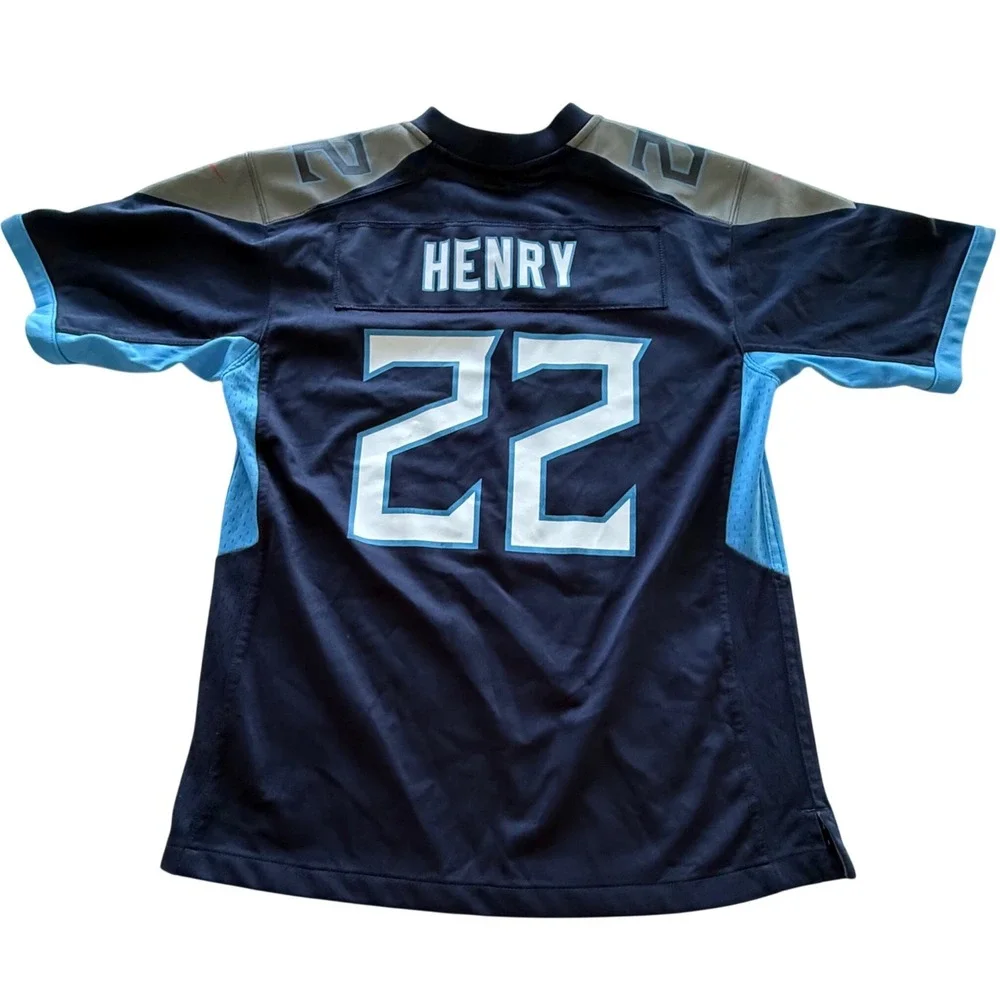 Nike NFL Jersey Kids Large 14/16 Navy Tennessee Titans Derrick Henry #22
